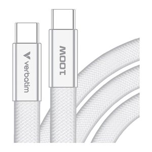 Verbatim USB-C auf USB-C Kabel 100W 120cm Weiá