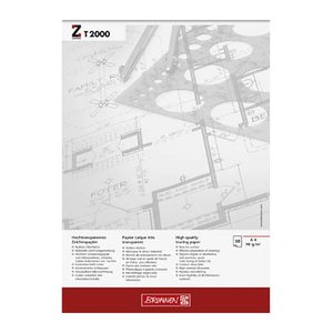BRUNNEN Transparentpapier 90 g/qm, 50 Blatt