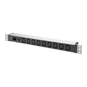 DIGITUS PDU 1U 9xC13 Ausgänge 230V/10A schwarz