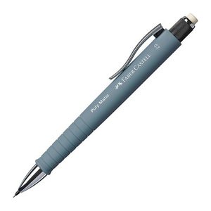 FABER-CASTELL POLY MATIC Druckbleistift silber B 0,7 mm, 1 St.