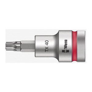 Wera TORX Zyklop mit Haltefunktion kurz Steckschlüsseleinsatz Größe: 40,0 mm Länge: 60,0 mm