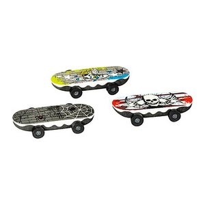 BRUNNEN Radiergummi Skateboard farbsortiert, 1 St.