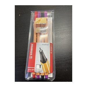 STABILO point 88 Fineliner farbsortiert 0,4 mm, 6 St.