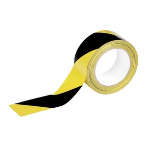 DURABLE Bodenmarkierungsband Duraline Basic gelb, schwarz 50,0 mm x 33,0 m