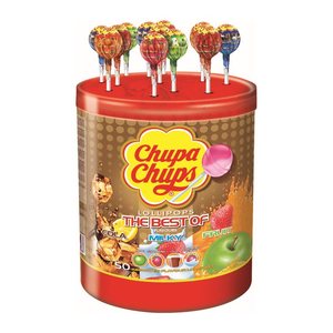 Chupa Chups THE BEST OF Lutscher 50x 12,0 g, 50 St.