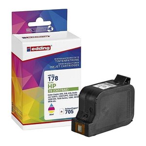 edding EDD-178 color Druckerpatrone kompatibel zu HP 78 (C6578A)