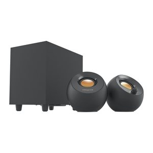 CREATIVE PEBBLE PLUS 2.1 Lautsprecher schwarz