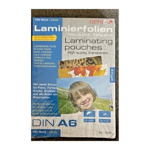 GENIE Laminiertaschen 100 A6 Folien