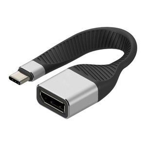 Techly Typ C auf Displayport/F flex Adapter