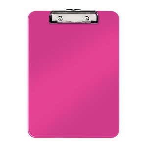 LEITZ Klemmbrett WOW 3971 DIN A4 pink Kunststoff, 1 St.