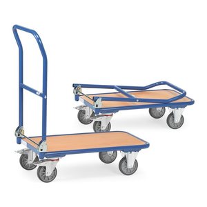fetra Transportwagen klappbar 1132 blau 47,0 x 81,5 x 93,0 cm bis 250,0 kg