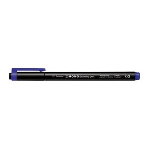 Tombow MONOdrawing Fineliner blau 0,35 mm, 1 St.