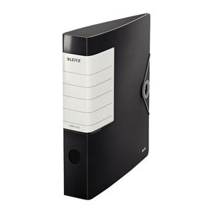 LEITZ Solid 1113 Ordner schwarz Kunststoff 6,2 cm DIN A4, 1 St.