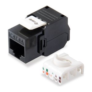 Equip Keystone Jack ungeschirmt Cat6A wzf.8Stk sw