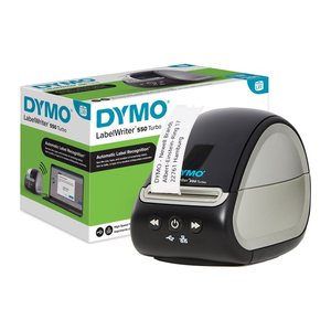 DYMO LabelWriter 550 Turbo Etikettendrucker silber, schwarz