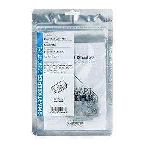 SmartKeeper Mini "DisplayPort" Blocker grau 10 Stk.