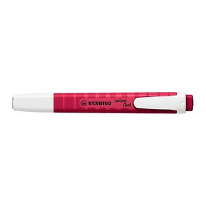 STABILO swing cool NatureCOLORS Wildflower Textmarker rot, 1 St.