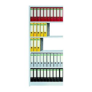 Kerkmann Anbauregal Progress 50955011 lichtgrau 75,0 x 30,0 x 190,0 cm