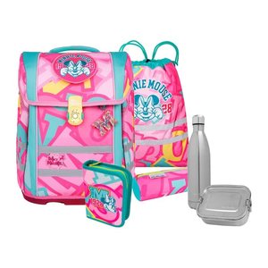 Mc®Neill Schulranzen-Set PERFECTO MINNIE MOUSE Kunstfaser pink