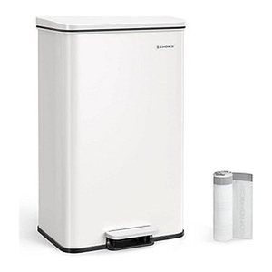 SONGMICS Mülleimer 40,0 l weiß, 1 St.