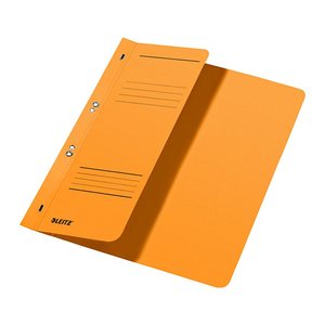 LEITZ Ösenhefter 3740 Karton gelb DIN A4, halber Deckel, 1 St.