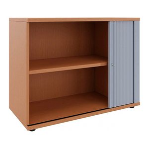 fm Rollladenschrank buche 1 Fachboden 100,0 x 44,2 x 78,1 cm
