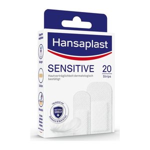 Hansaplast Pflaster SENSITIVE 46041 weiß, 20 St.