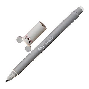 EBERHARD FABER Animal Erase it! Gelschreiber Maus 0,7 mm, Schreibfarbe: blau, 1 St.