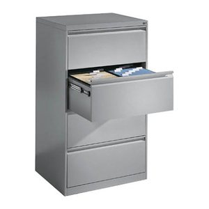 CP C 2000 Acurado Hängeregistraturschrank silber 4 Schubladen 78,7 x 59,0 x 135,7 cm, 1 St.