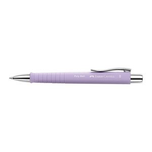 FABER-CASTELL Kugelschreiber POLY BALL Colous XB sweet lilac, Schreibfarbe: blau, 1 St.