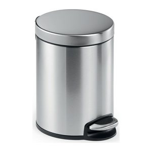 DURABLE Slow Motion Kosmetikeimer 5,0 l edelstahl, 1 St.