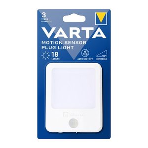 VARTA LED-Außenleuchten mit Bewegungsmelder Motion Sensor Plug Light, weiß, 1 St.