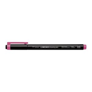 Tombow MONOdrawing Fineliner rot 0,35 mm, 1 St.