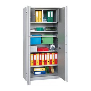 ISS Sicherheitsschrank Stuttgart II Sicherheitsstufe S1 nach EN14450 lichtgrau 93,0 x 50,0 x 195,0 cm