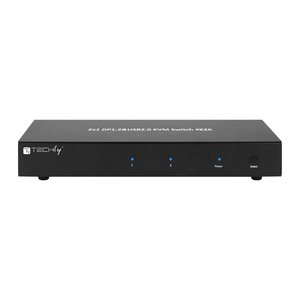 Techly KVM Switch, 2 Port, Display Port 1.2