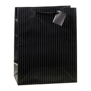 TSI Geschenktüten Nadelstreifen Motiv 26,0 x 32,0 cm, 12 St.