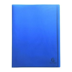 Exacompta Opak Sichtbuch DIN A4, 20 Hüllen hellblau, 1 St.