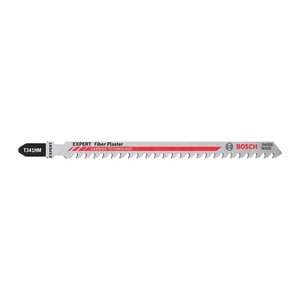 BOSCH EXPERT Fiber Plaster T 341 HM Stichsägeblätter, 3 St.