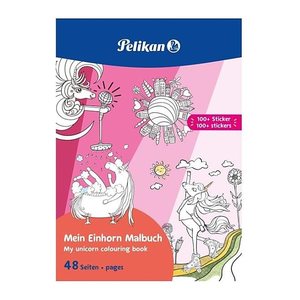 Pelikan Einhorn mit Sticker Malbuch, 1 St.