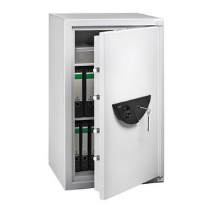 BURG WÄCHTER Sicherheitsschrank WS Office 804 K 300 Sicherheitsstufe B nach VDMA 24992 lichtgrau 64,1 x 55,4 x 109,6 cm