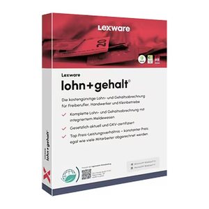 LEXWARE Lohn+Gehalt 2026 Software Vollversion (PKC)