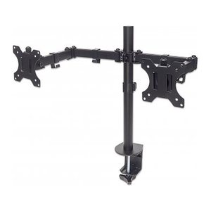 MANHATTAN Monitorarm für 2 Displays 13"-32" bis 8kg pro Disp