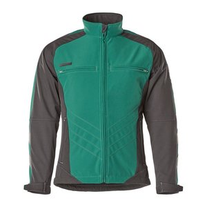 MASCOT® Herren Softshelljacke DRESDEN grün, schwarz Größe L