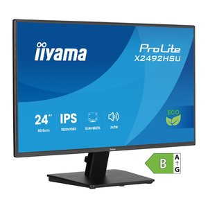 IIYAMA 60.5cm (23,8") X2492HSU-B1 16:09 HDMI+DP+2xUSB IPS