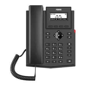 Fanvil IP Telefon X301W schwarz