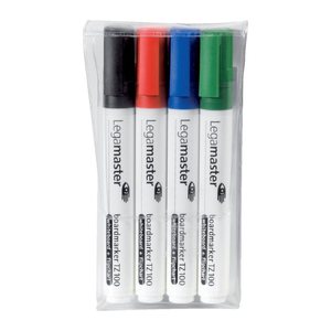 Legamaster TZ 100 Whiteboard-Marker farbsortiert 1,5 - 3,0 mm, 4 St.
