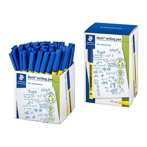STAEDTLER Fineliner Noris writing pen 0,6mm 50Stk. blau retail