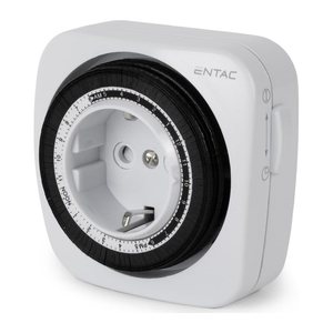 Entac Mechanischer Timer Mini 24 Stunden 48 Programme