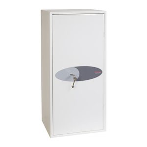 phoenix FORTRESS KEY SAFES Schlüsseltresor signalweiß mit 240 Haken, Doppelbartschloss, 45,0 x 24,5 x 100,0 cm, 1 St.