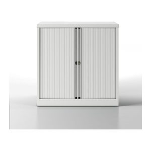 BISLEY Essentials Rollladenschrank lichtgrau 1 Fachboden 100,0 x 47,0 x 100,0 cm